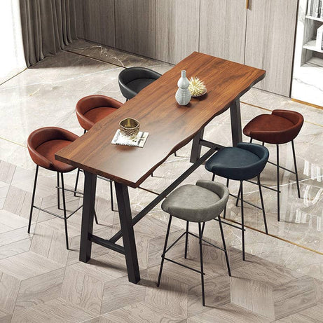 كرسي بار جلدي -OASIS