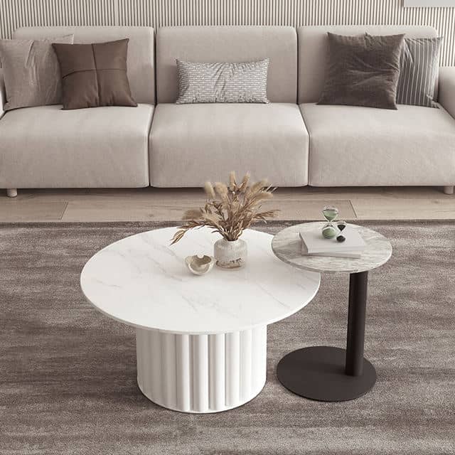 طاولة قهوة مزدوجة - MODULUXE