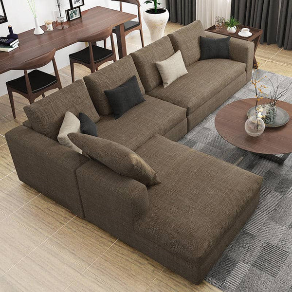 كنبة حرف L حديثة - MERA