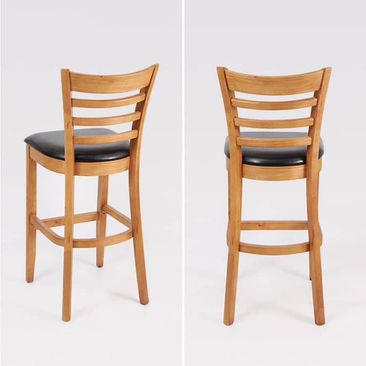 كرسي بار خشبي - BAYTK