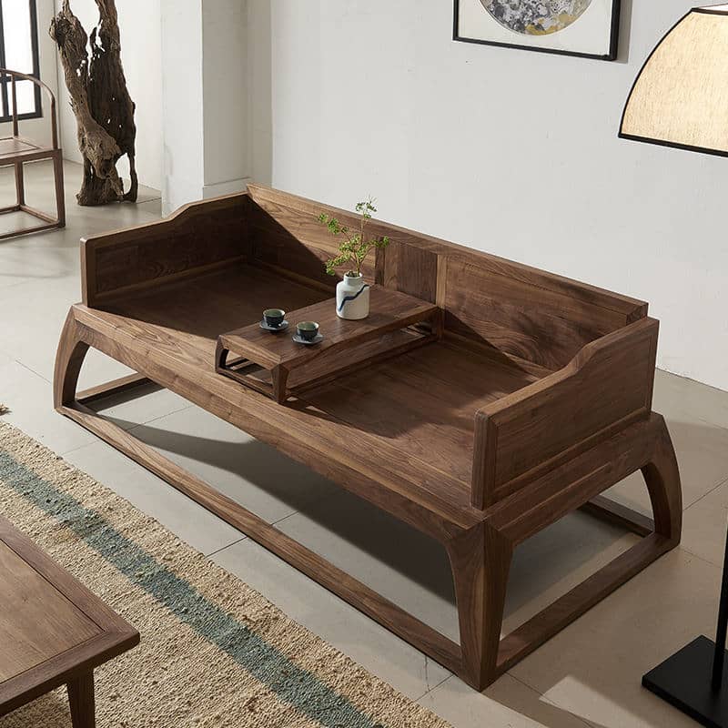 كنبة خشبية حديثة - SELA