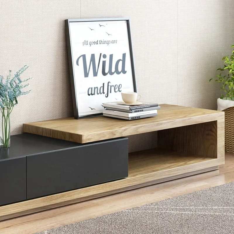 طاولة تلفاز ام دي اف حديثة - Baytuk