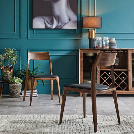 كرسي طعام خشبي - BAYTK