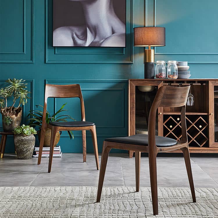 كرسي طعام خشبي - BAYTK