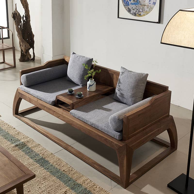 كنبة خشبية حديثة - SELA