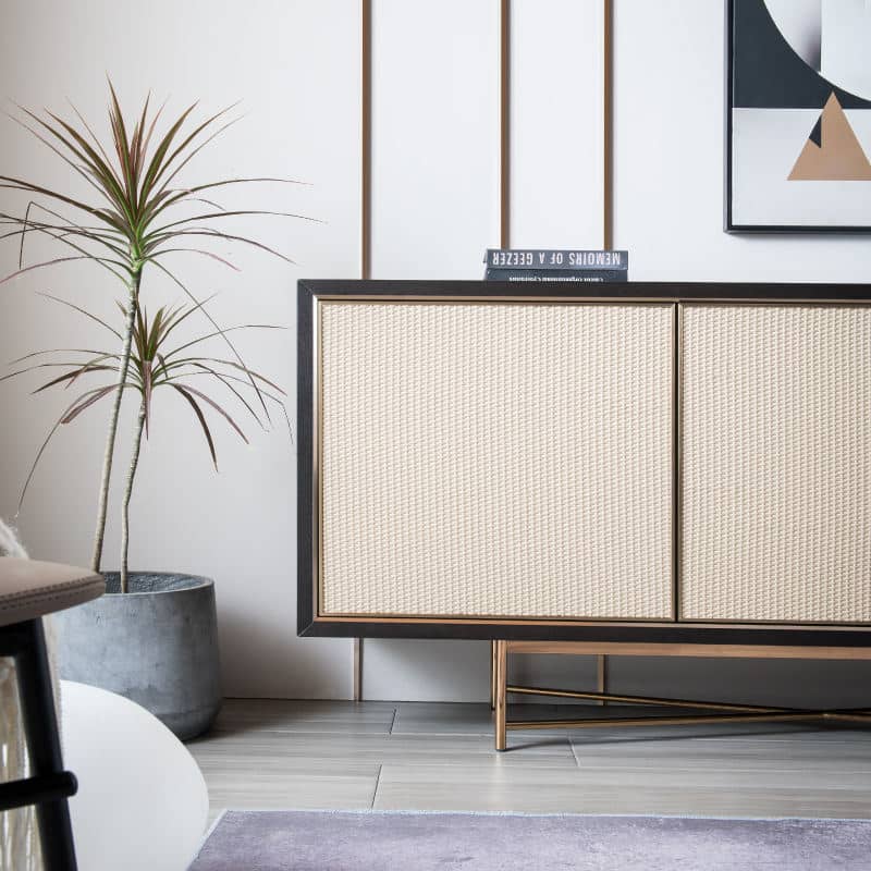 كونسول خشبي حديث - NOOR