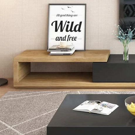 طاولة تلفاز ام دي اف حديثة - Baytuk