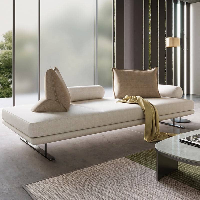 اريكة سرير بأرجل معدنية