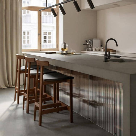 كرسي بار خشبي - BAYTK