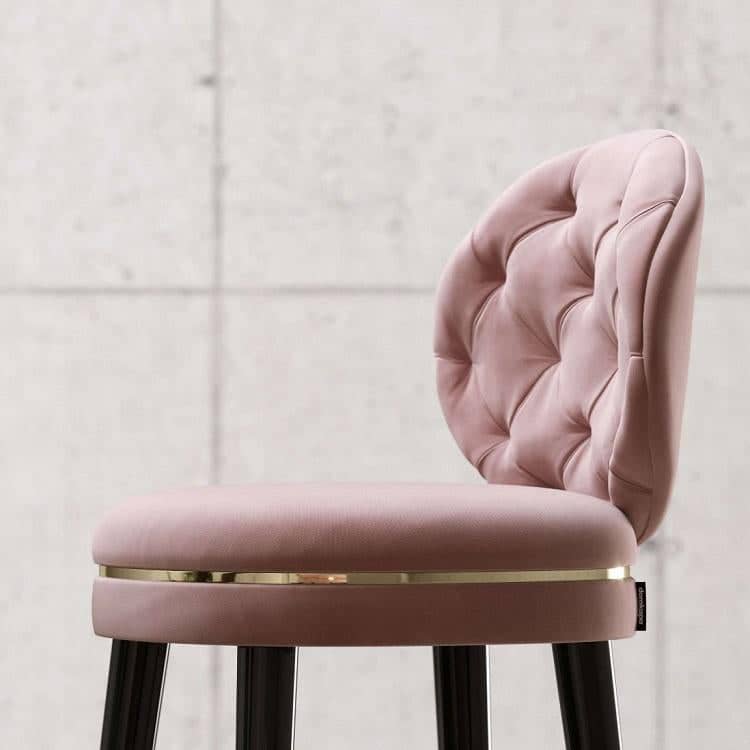 كرسي بار بتصميم عصري - COMFORT