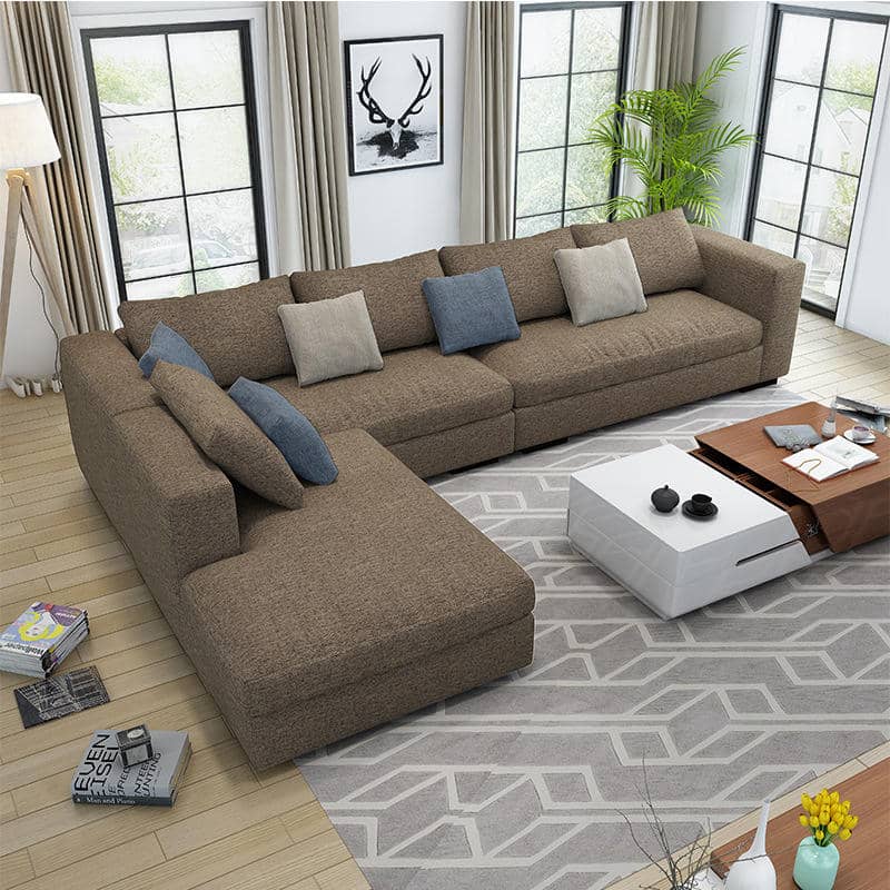 كنبة حرف L حديثة - MERA