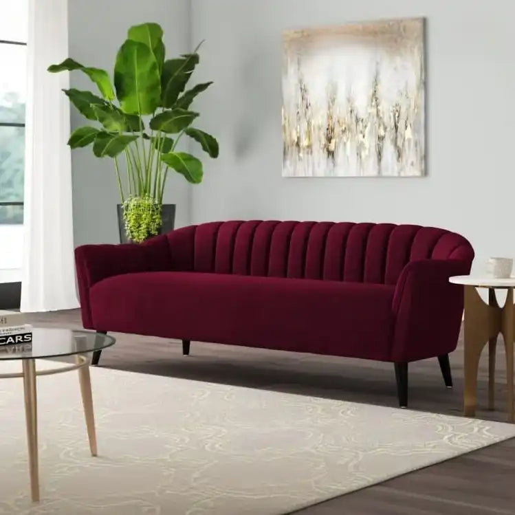 فاخرة كنبة ثلاثية خشب زان راقية - Baytuk