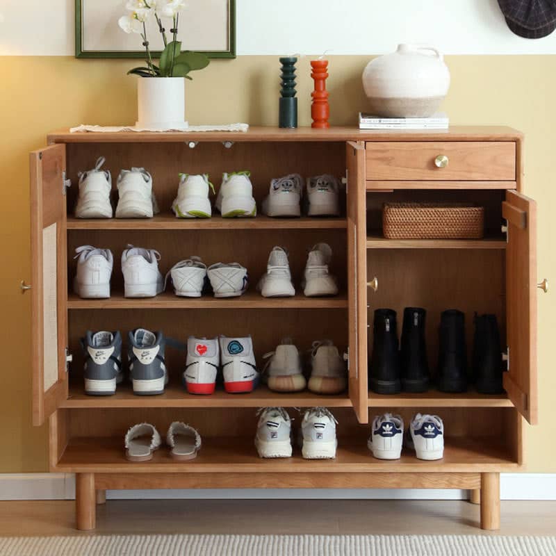 خزانة احذية خشبية 