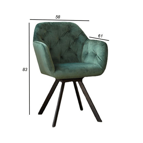 كرسي منفرد بتصميم أنيق - SAGE