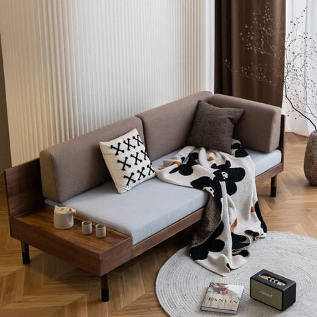 كنبة خشبي بنمط عصري - SELA