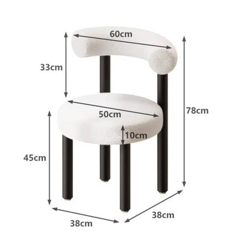 كرسي تسريحة مودرن - MARS