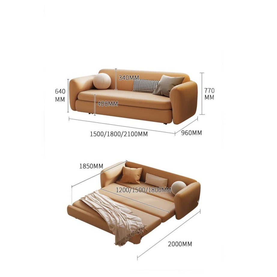 كنبة سرير مخمليه - MERA