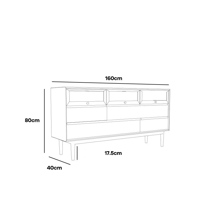 خزانة ملابس خشبية - TONE
