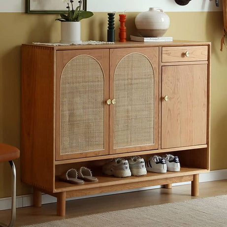 خزانة احذية خشبية عصرية