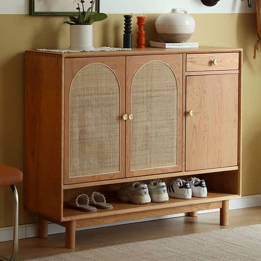 خزانة احذية خشبية عصرية