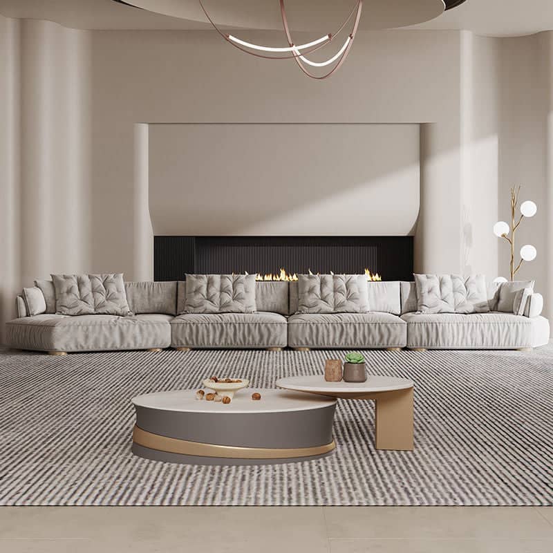 كنبة عصري منحنية - MERA