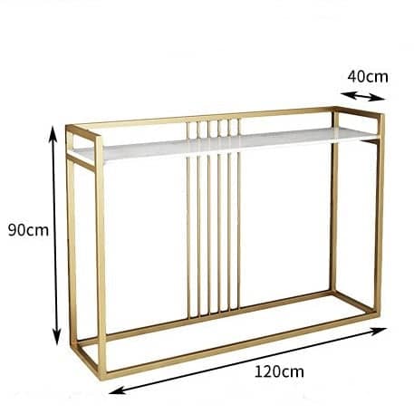 كونسول معدني عصري - PINE