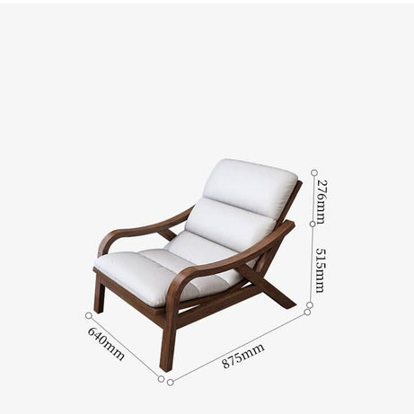 كرسي استرخاء خشبي  - BAYTK