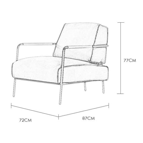 كرسي منفرد فاخر - SAGE