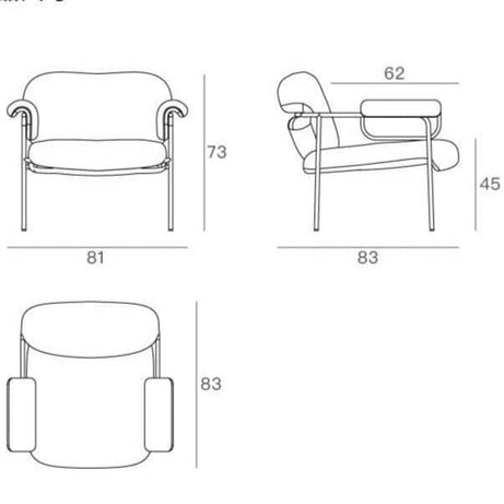 كرسي استرخاء بتصميم عصري - SAGE