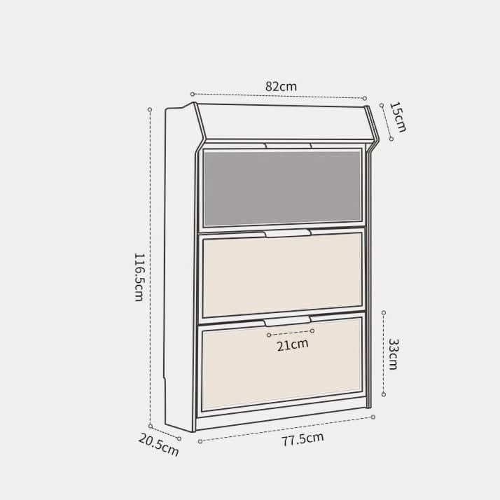 خزانة أحذية ريفي - PRESTIGE