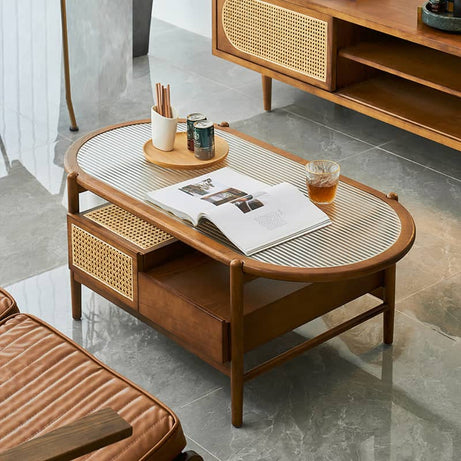 طاولة قهوة ريفية - LEGACY