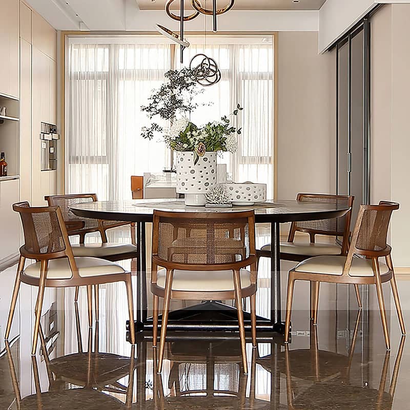 كرسي طعام خشبي - BAYTK