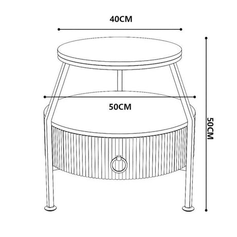 طاولة جانبية مودرن - MODULUXE