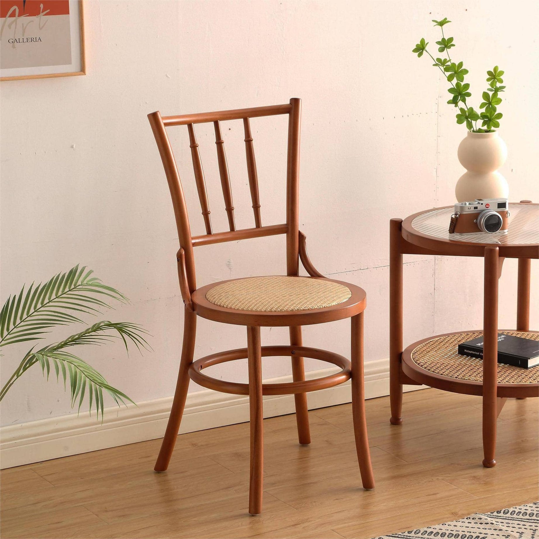 كرسي طعام خشبي - BAYTK