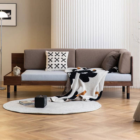 كنبة خشبي بنمط عصري - SELA