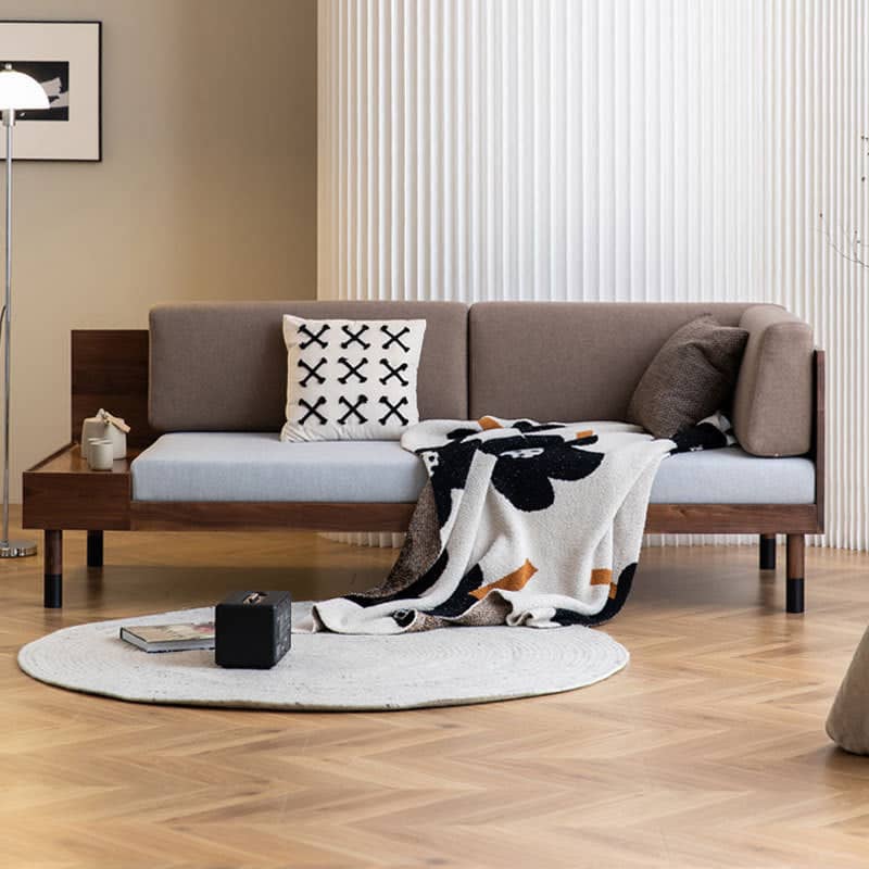 كنبة خشبي بنمط عصري - SELA