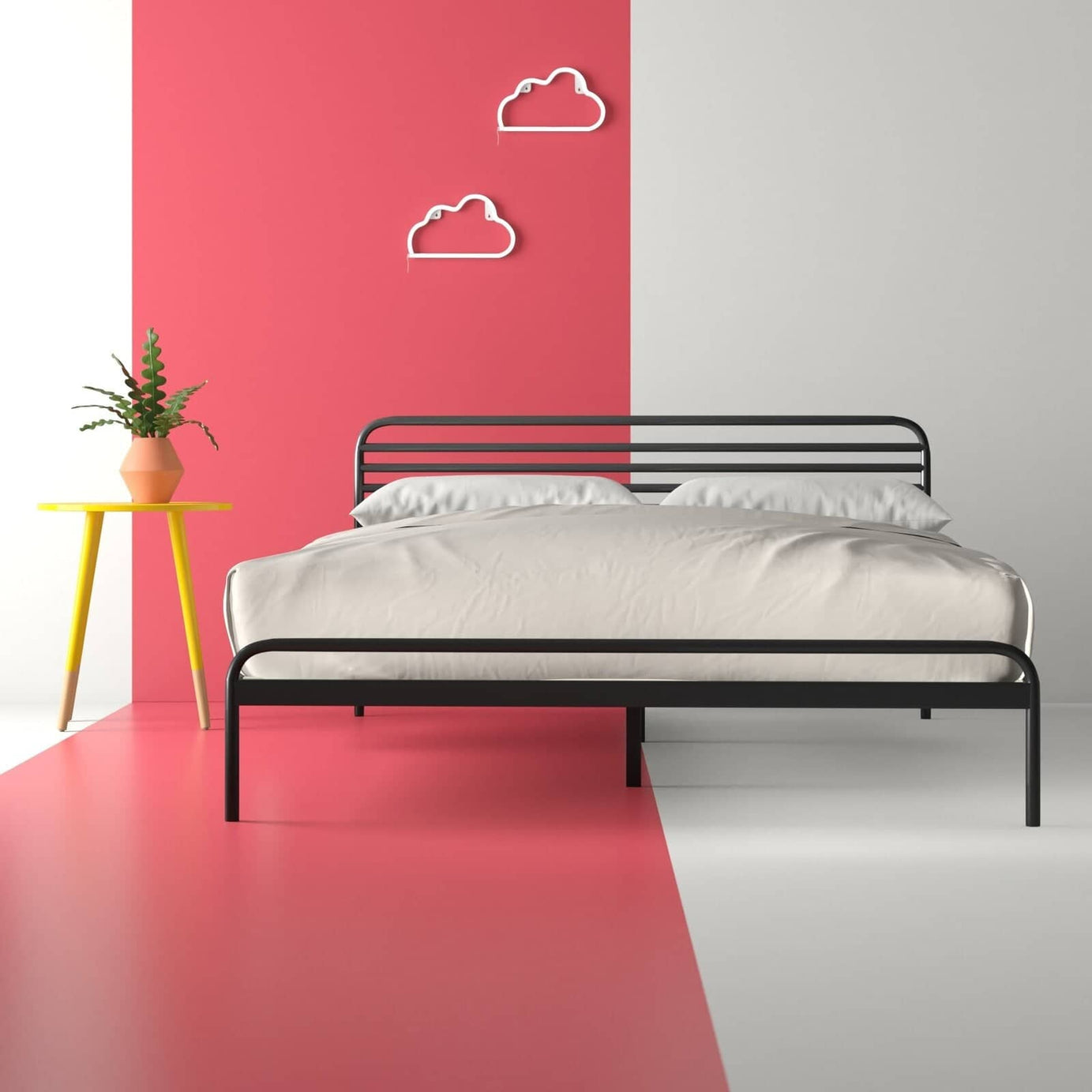 سرير معدني عصري - LANE