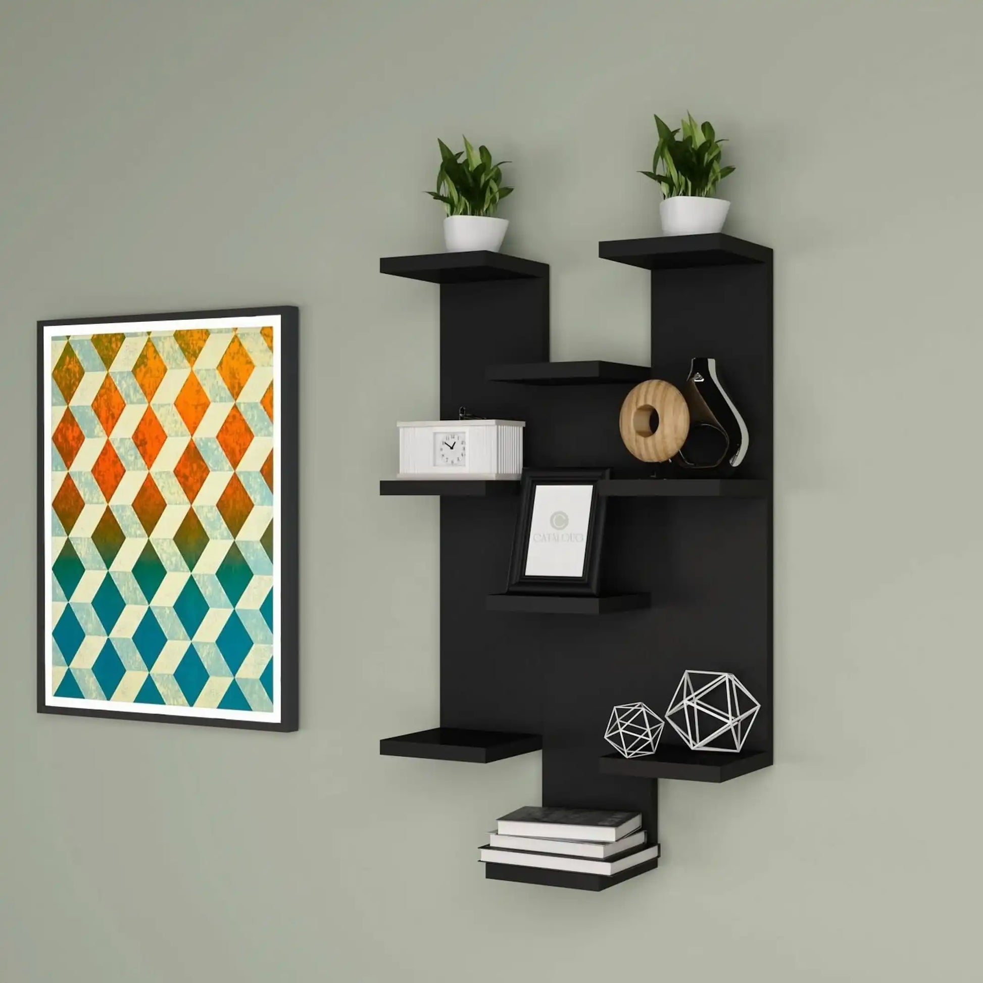 رفوف خشب فاخرة - Baytuk