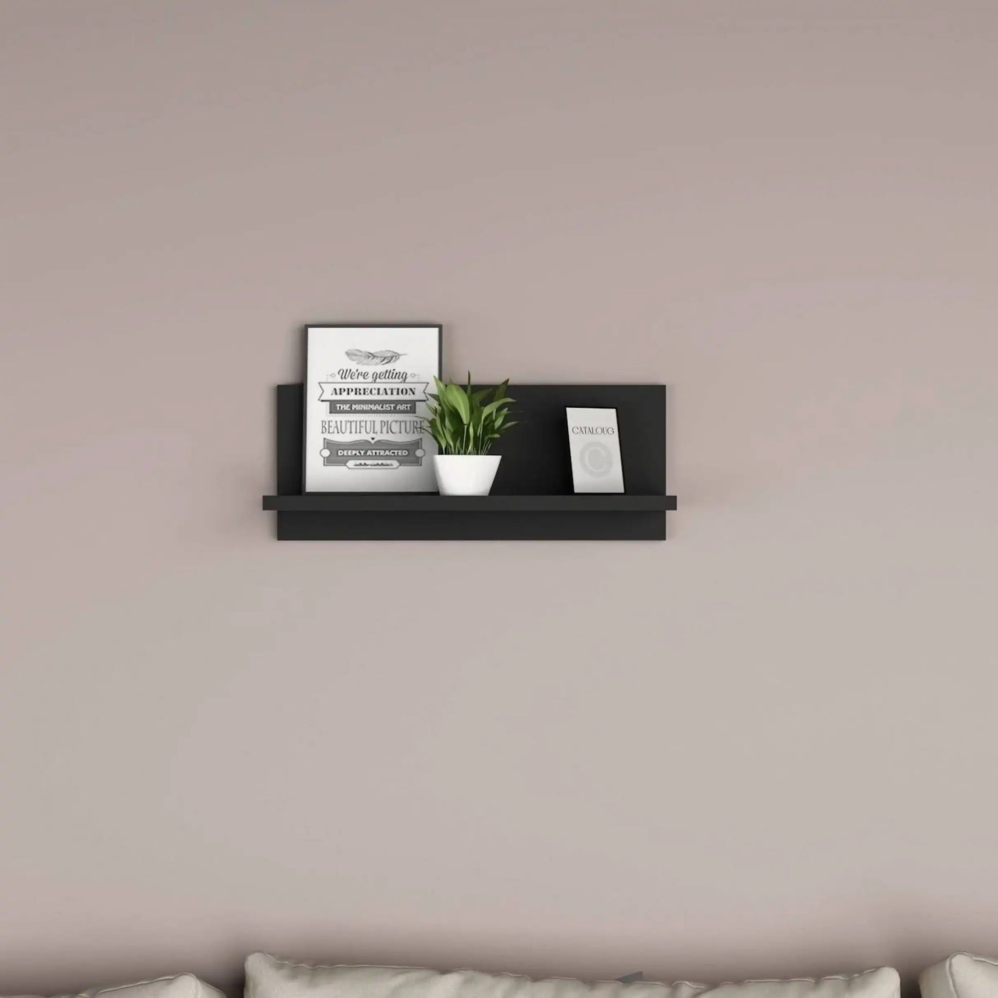 رف خشبي بسيط - Baytuk