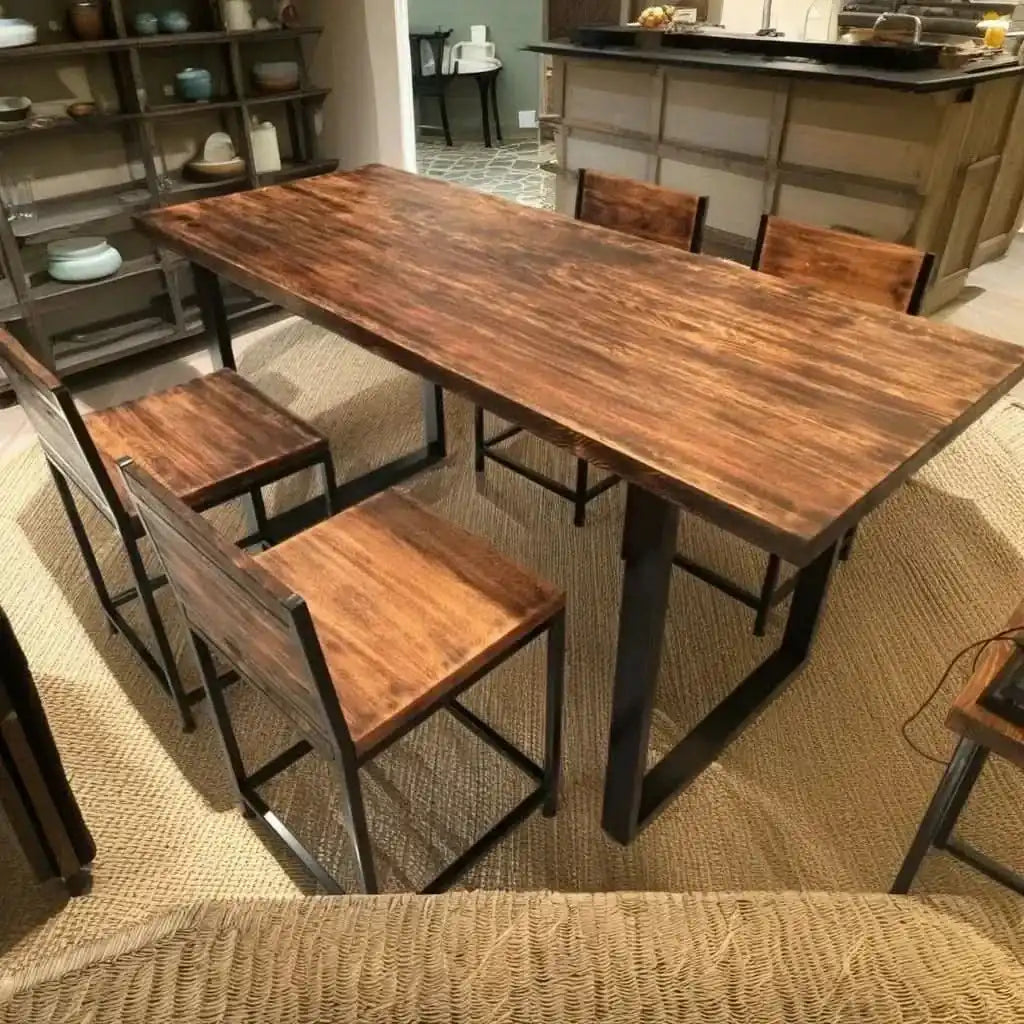 فخم طقم سفرة خشبي بتصميم أنيق لتجربة طعام مميزة - Baytuk