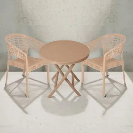 طقم كريستال مزود طاولة قابلة للطي - Baytuk