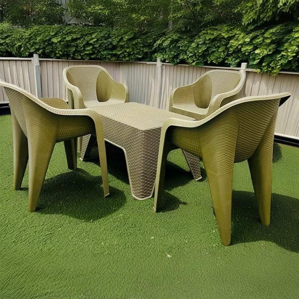 طقم حدائق اربع كراسي وطاولة - Baytuk