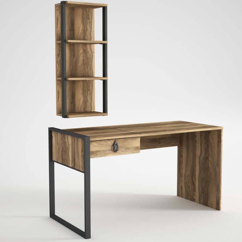 مكتب بأرفف حائط - TARE