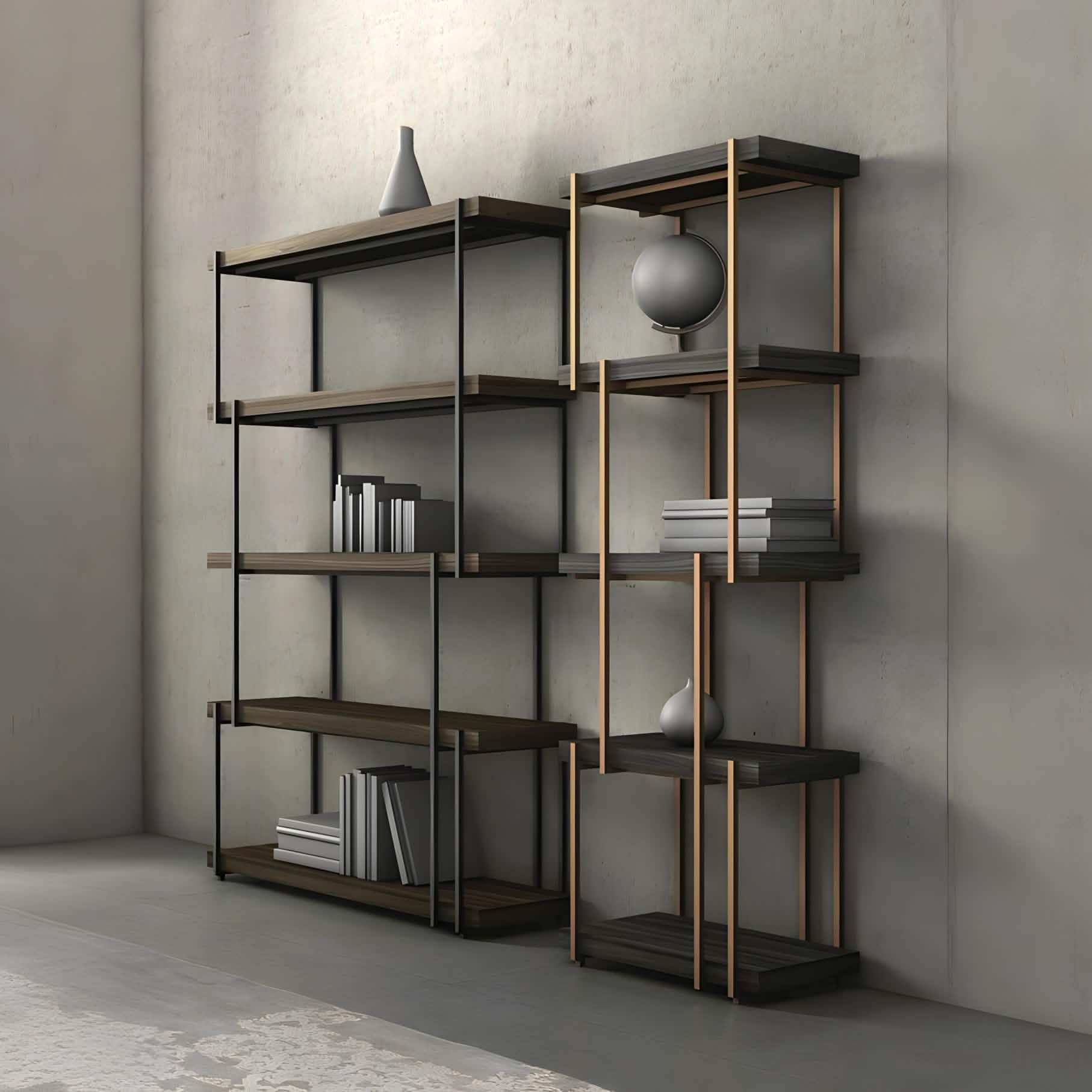 رفوف معدنية عصرية مذهلة لتنظيم مثالي - Baytuk