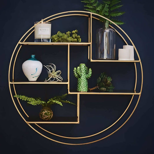 وحدة أرفف معدنية راقية بتصميم عصري لتنظيم مثالي - Baytuk