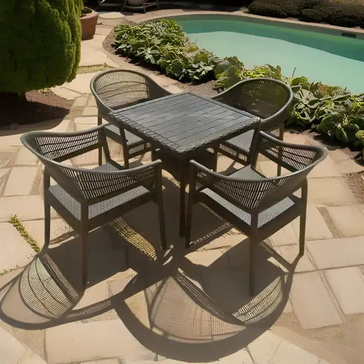 طقم خارجي 5 قطع بتصميم شيك متعدد الالوان - Baytuk