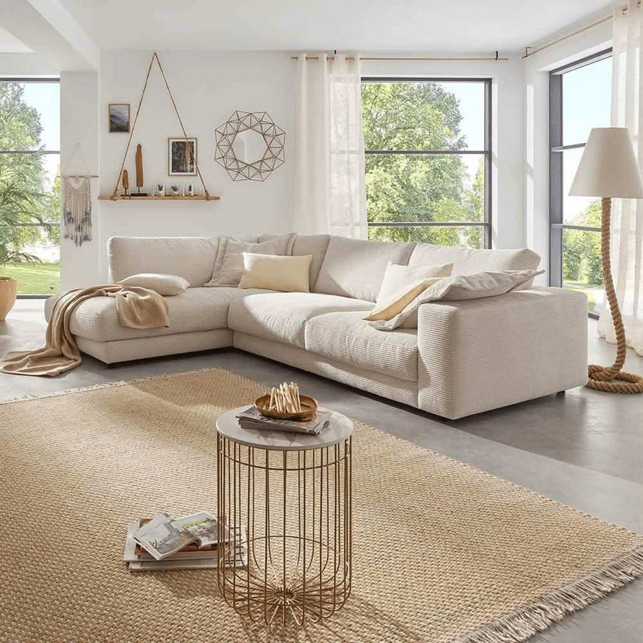 ركنة خشب طبيعي 280*180*90*80 سم - HIP13 - Homix