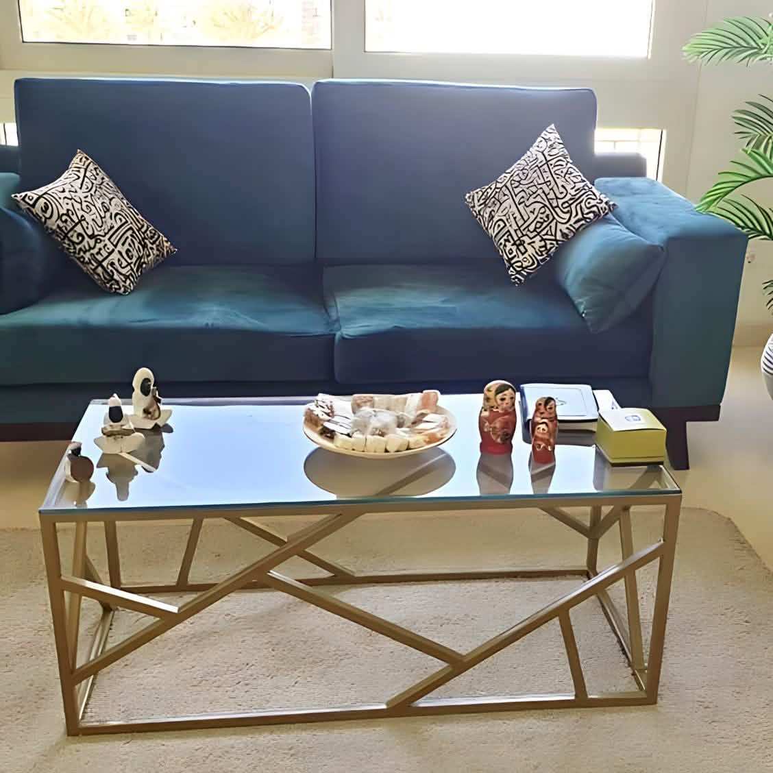 طاولة قهوة زجاج - Baytuk