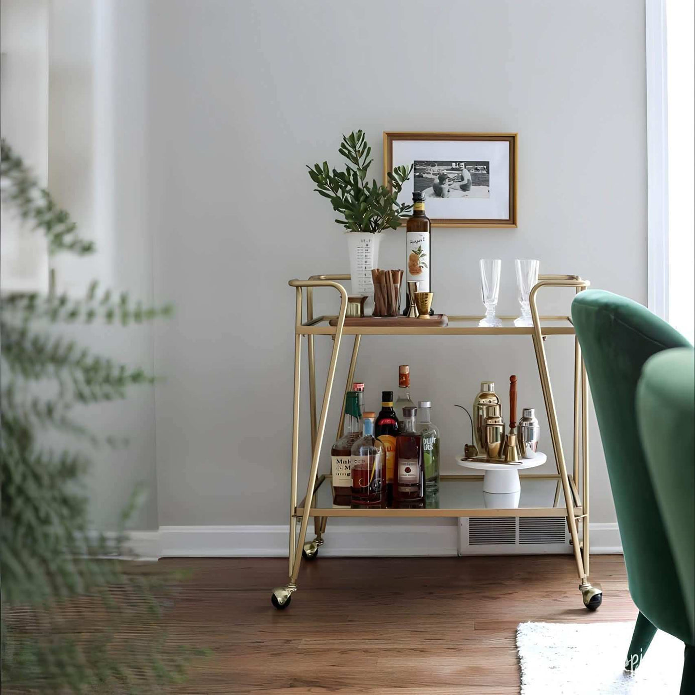 طاولة تقديم معدن - Baytuk