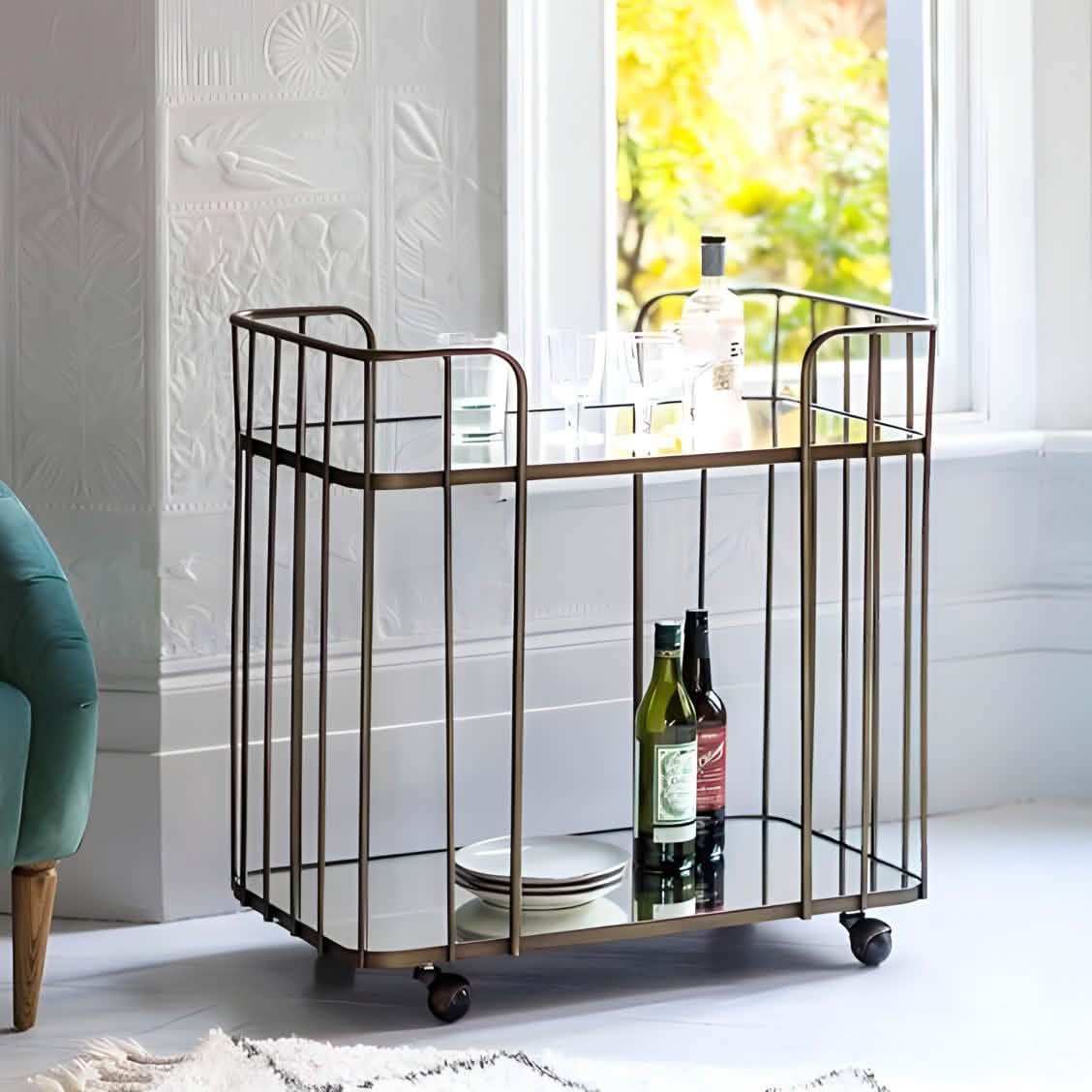 طاولة تقديم معدن - Baytuk